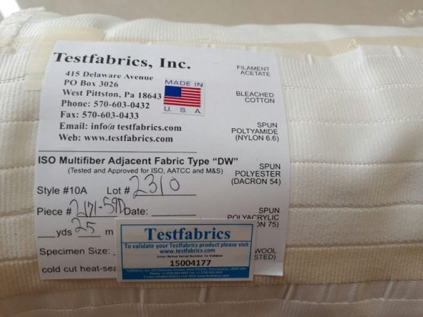 VẢI ĐA SỢI AATCC MFF10, MFF10A TESTFABRICS (USA)